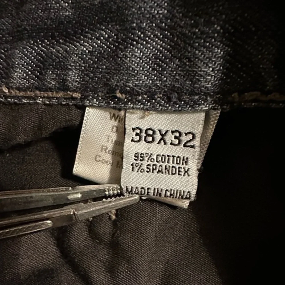 Joseph Abboud Men's Straight‎ Leg Jeans, 38Wx32L (Dark Blue Wash)